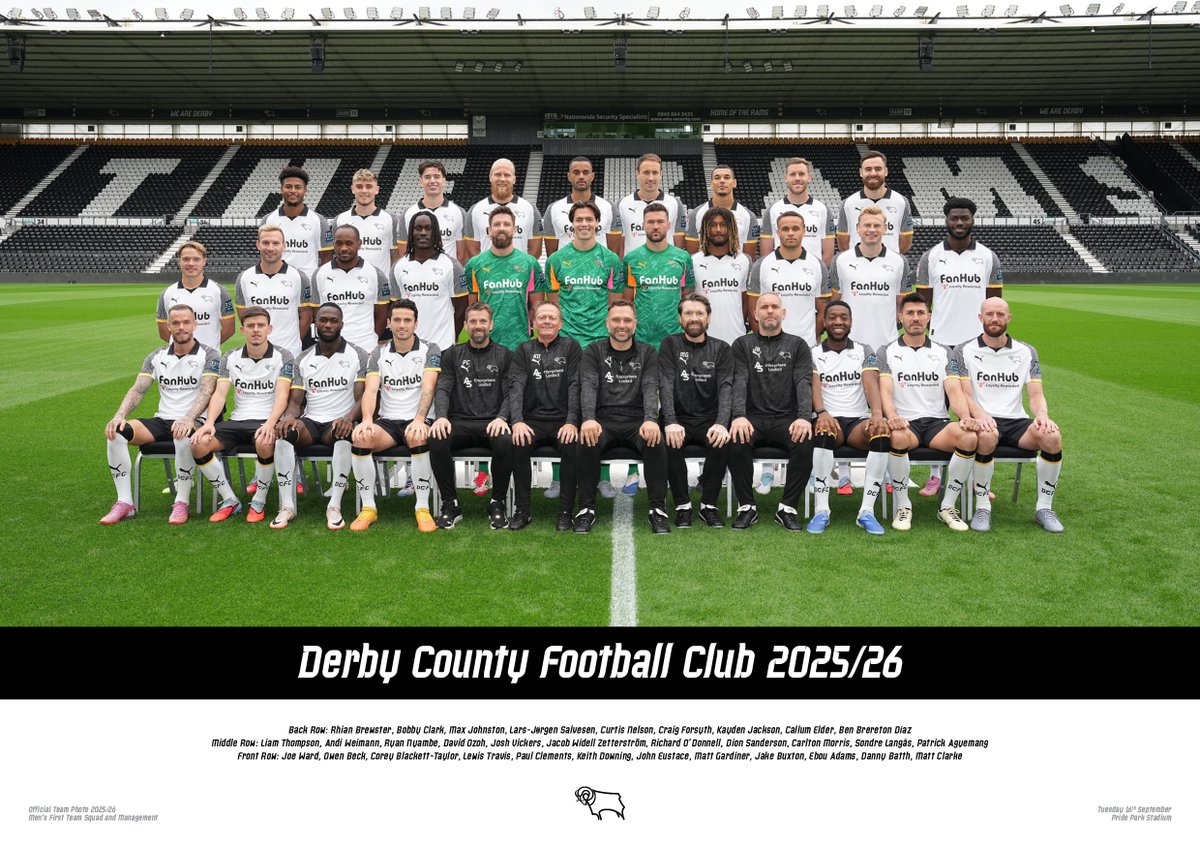 dcfcofficial's tweet image. The Rams. 2025/26.