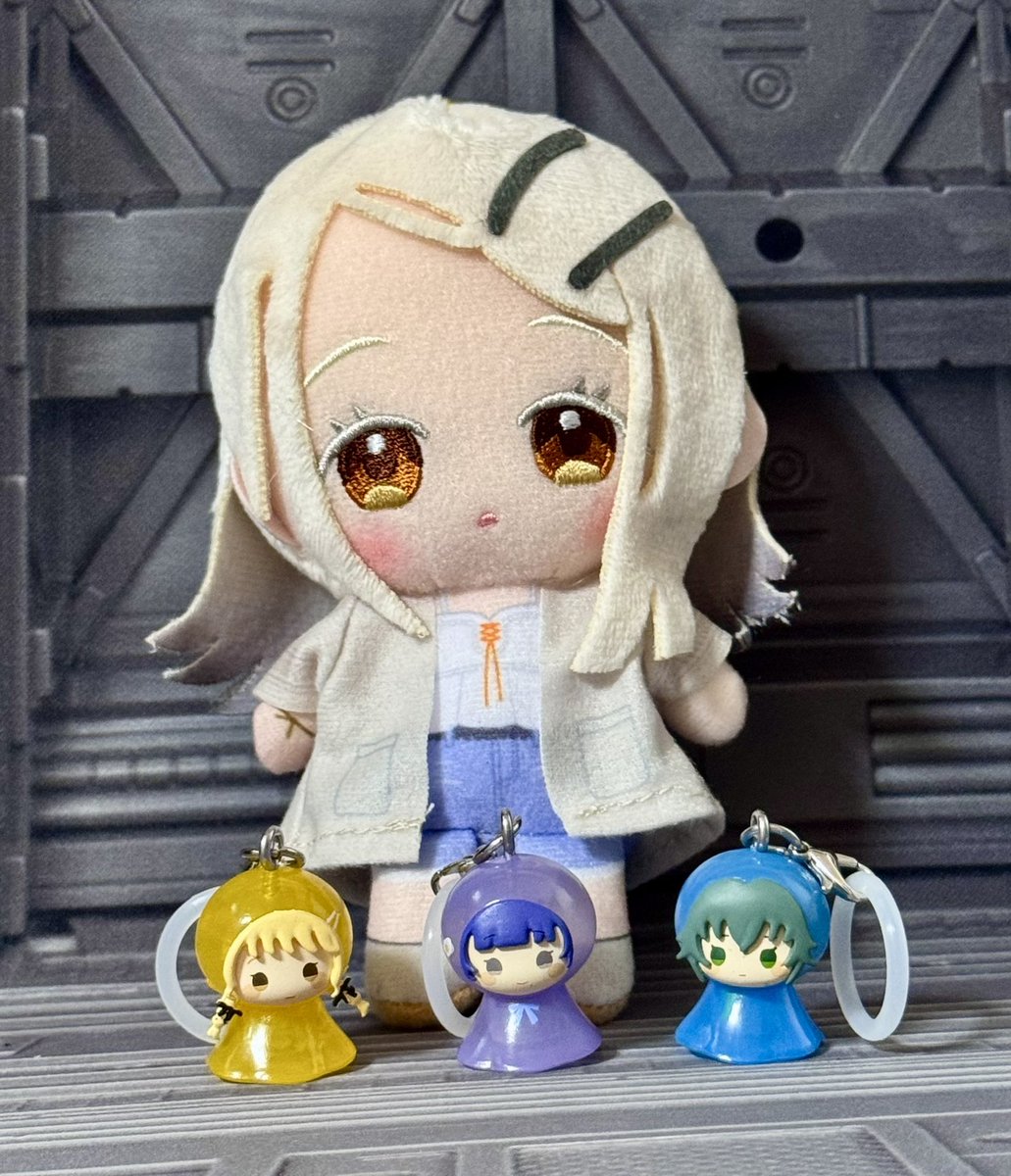 篠澤広 Chibiぬいおすわりマスコット &めじるしアクセサリー とっても