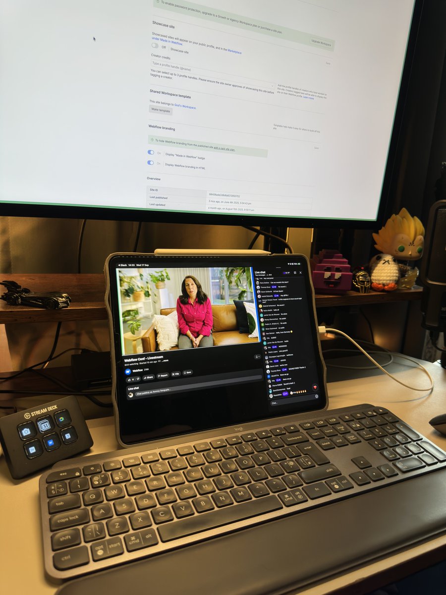 Aaaaand it’s kicking off <a href="/webflow/">Webflow</a> #webflowconf