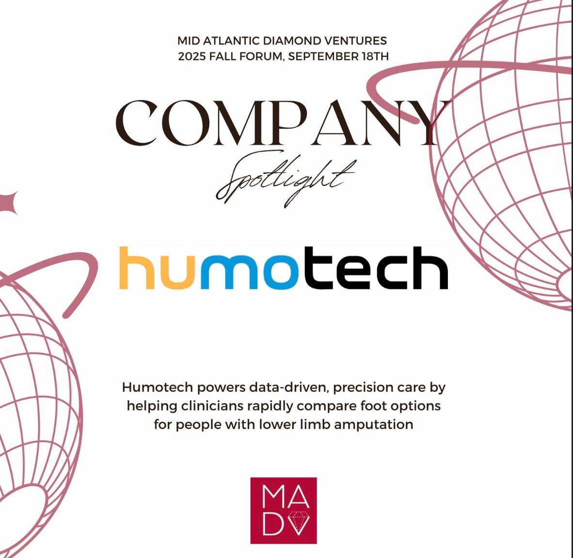 Tomorrow is the day! The MADV Fall 2025 Forum brings vital companies like <a href="/humotech/">humotech</a> live and in person! Register here to attend: noncredit.temple.edu/portal/events/…

<a href="/TempleResearch/">Temple Research & Innovation</a> <a href="/DiamondVentures/">MADV</a>