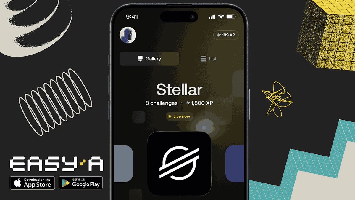Aymen_zch's tweet photo. I’m launching on @StellarOrg with @EasyA_App on my #360DaysOfStellar!

Leveraging…
⚓️ Anchors to bridge cash to DeFi
💻 Smart contracts for programmability
🔑 Passkeys to get rid of seed phrases

Going live at the EasyA x Stellar hackathon! https://t.co/MelWUBmBe5