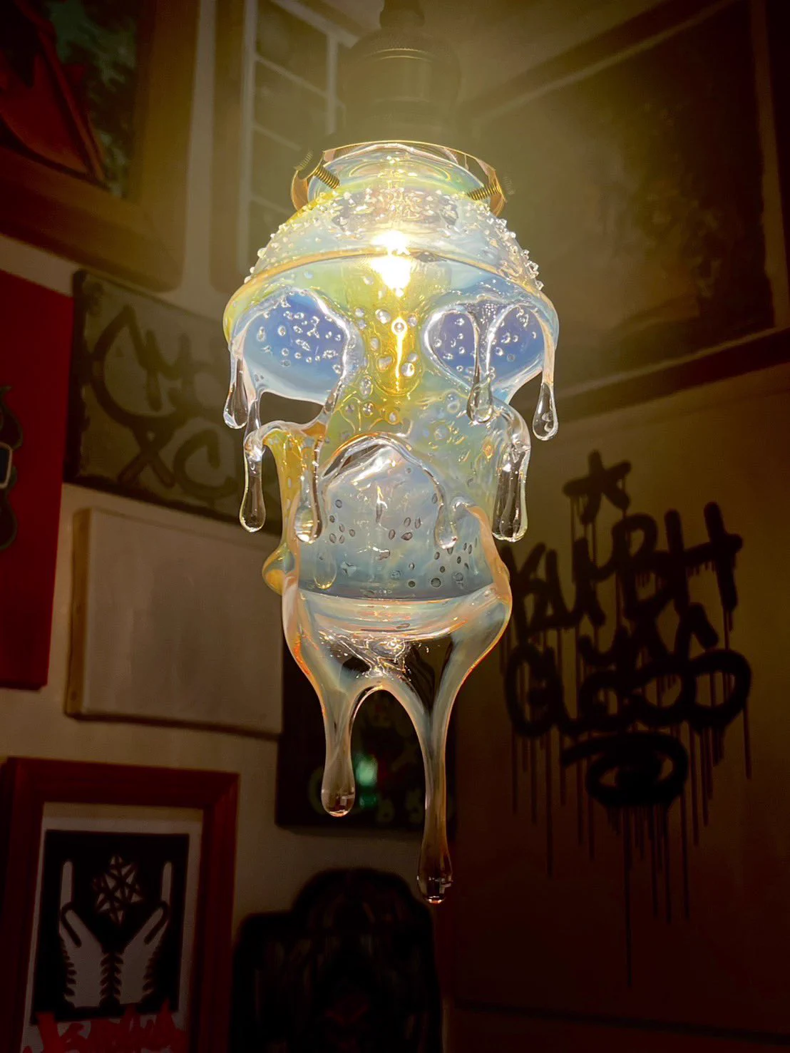 ❖Kumbhglassクンブグラスお香立てミニサイズ❖ガラスアートランプホルダー kumbh glass (@kumbhglass) / X