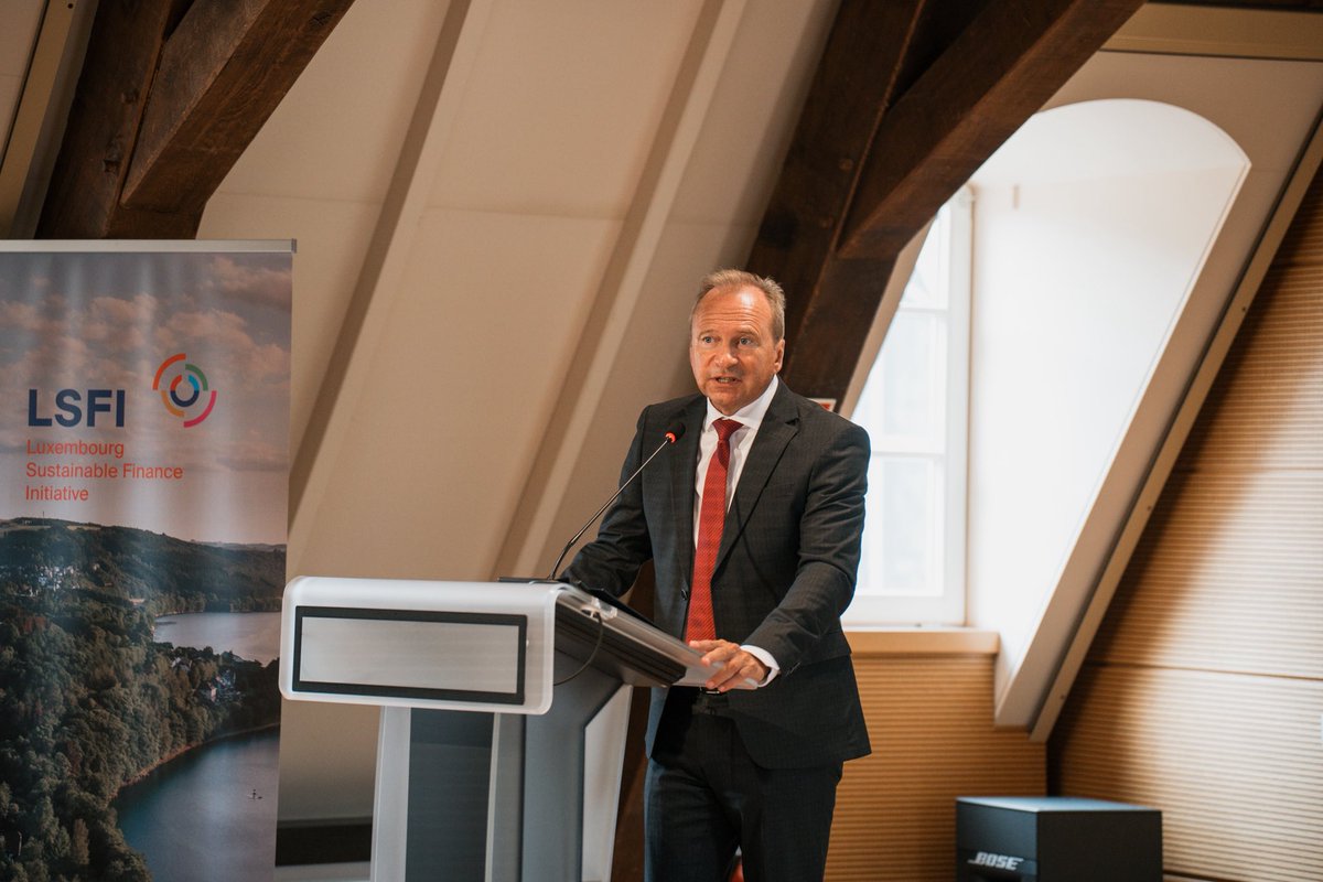 RothGilles's tweet photo. Finance is part of the solution.💡
At the #LSFI Summit 2025, I reaffirmed Luxembourg’s commitment to #sustainablefinance: not just as a concept, but as a strategic force driving economic resilience, technological progress and social inclusion in an uncertain world. https://t.co/AzWvD9xGUr