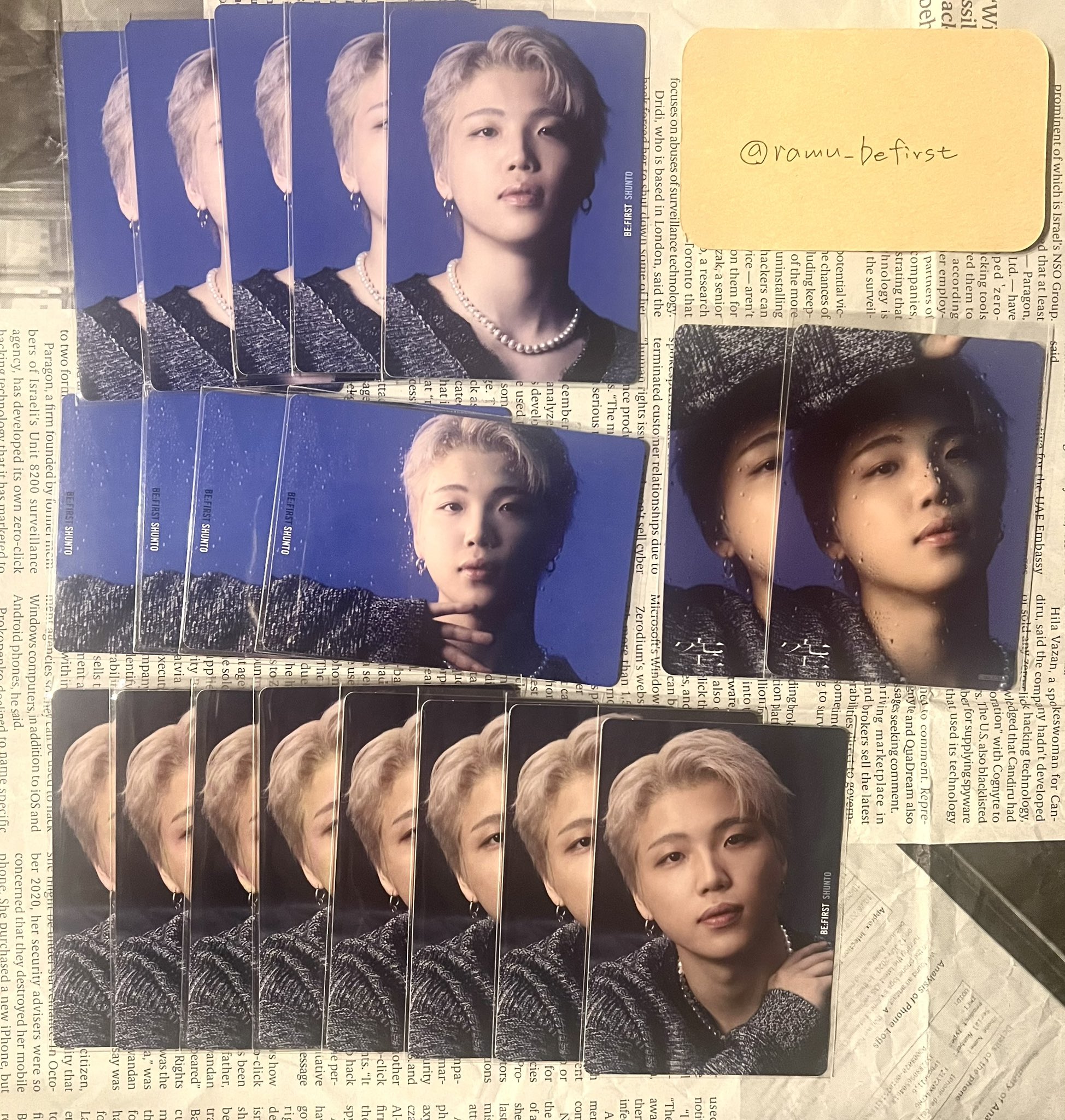 ONF U ユウト リリイベ 5/8 サイン トレカbye my monster MONIBUM2のレコードをリリースします！ こだわりのジャケあり
