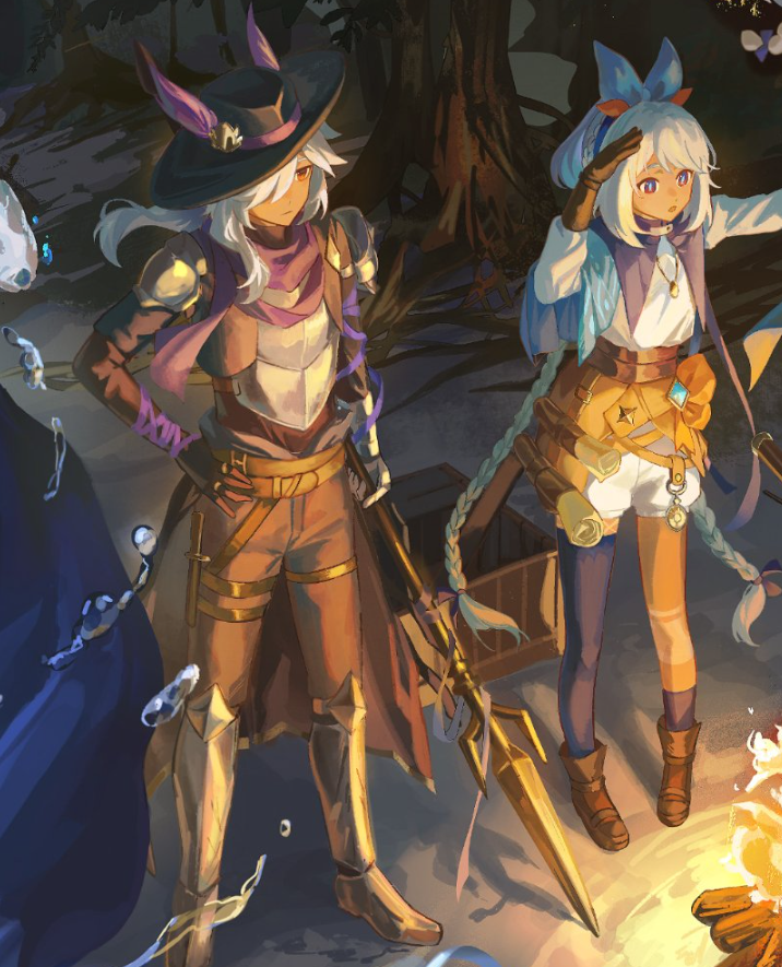 cynotimely's tweet image. new cyno art for hoyofair! 🫶