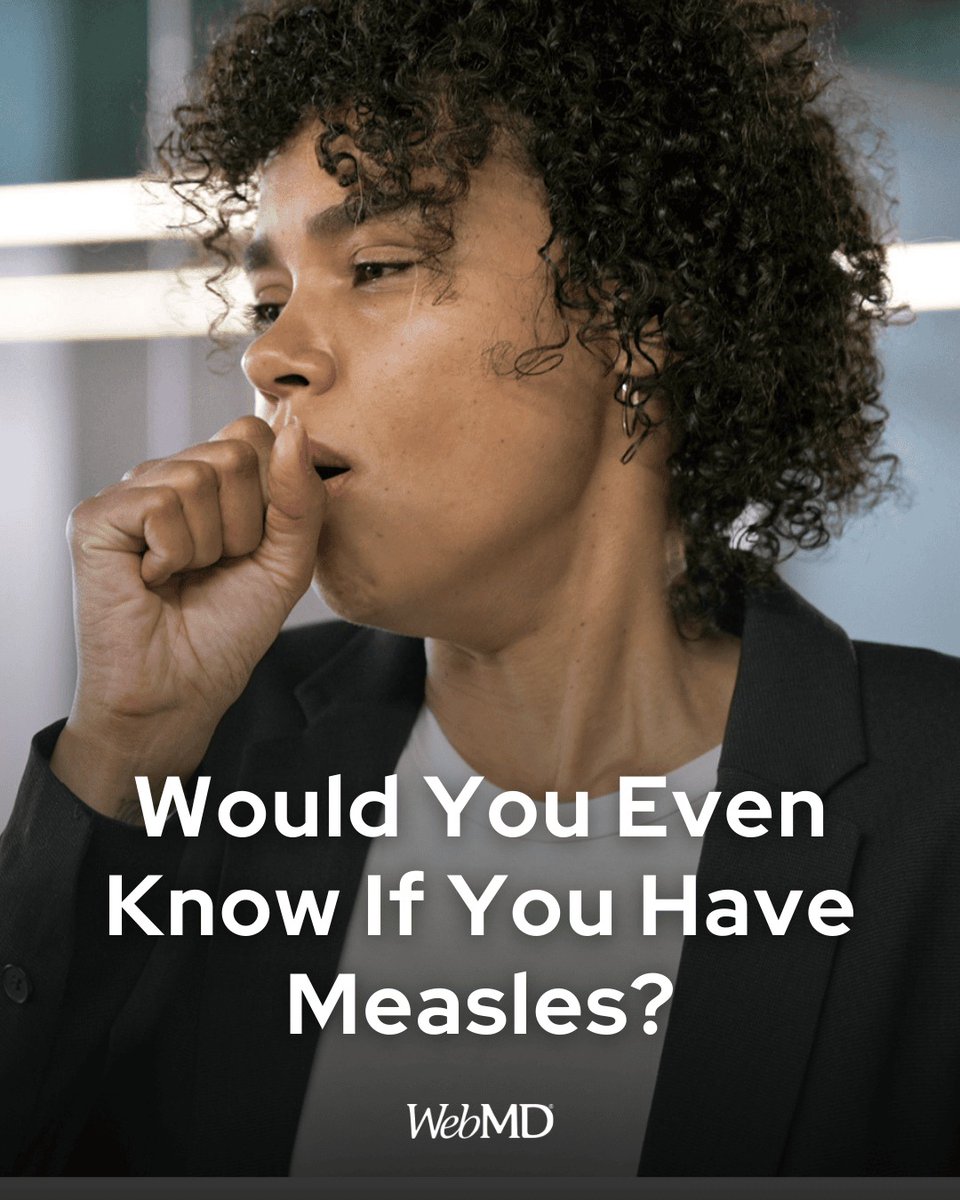 CrivitzPharmacy's tweet image. That cough or runny nose might just be a cold – but what if it’s measles? A growing number of Americans may find themselves asking this question. What you should know:

wb.md/3Dm5CBz

From #WebMD
#CrivitzPharmacy