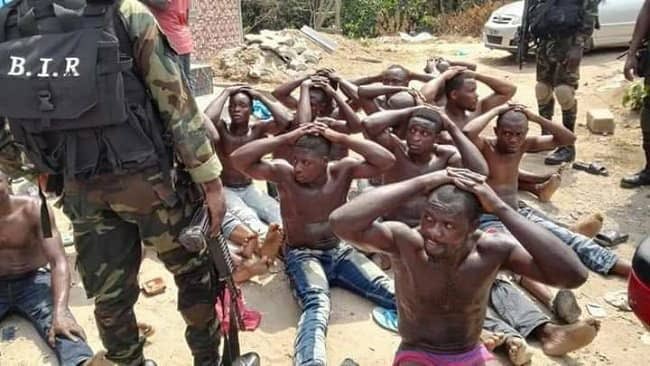 agovcusa's tweet image. Southern Cameroons(#Ambazonia) will maintain its own judicial system, police force, and defense force. We(Cameroun) will not impose our security forces on the Southern Cameroons. ~Ahidjo's 1961 BBC interview

Inhumane and humiliating treatment of our people must end!