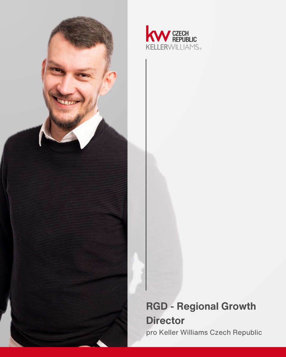 KW_Trilogy's tweet photo. Jakub Jiránek se stává Regional Growth Directorem pro KW Czech Republic. 🇨🇿

📈 Více makléřů. Silnější pozice na trhu. Neustálý růst.

Pyšníme se tím, že právě on posouvá hranice a určuje směr.

#kellerwilliamstrilogy #kwcz #leadership #growth #czechrepublic #kladno https://t.co/fHv0tEjImP