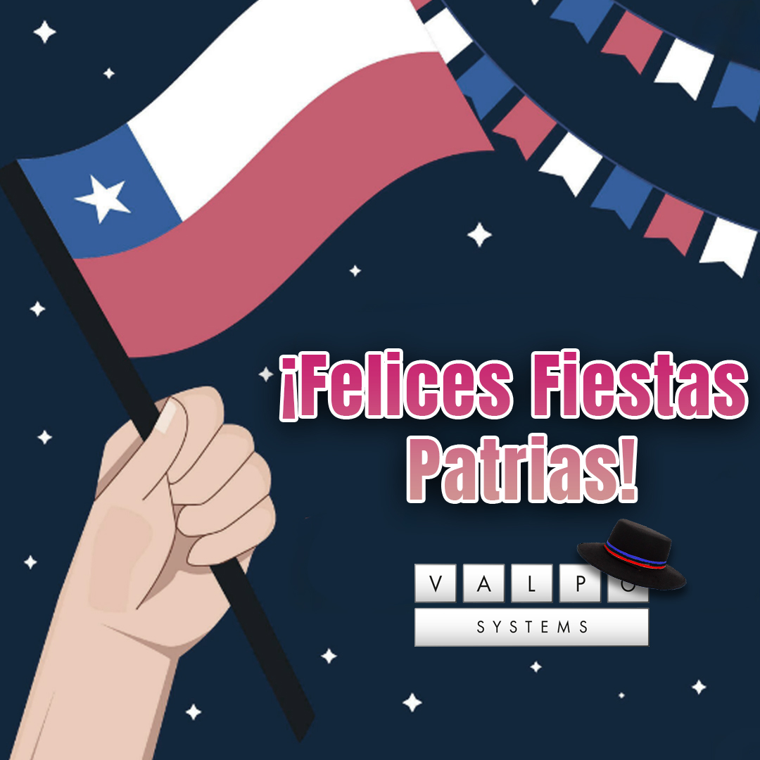 ValpoSystems's tweet photo. 🎉 🎶 A clientes y colaboradores, queremos hoy saludar, que este 18 en la fonda, se venga a puro celebrar. 🎵

🥳🇨🇱 ¡A sacar la cueca y la empanada! Que este 18 se venga con sabor, alegría y tradición. https://t.co/eKlLCNfEQy