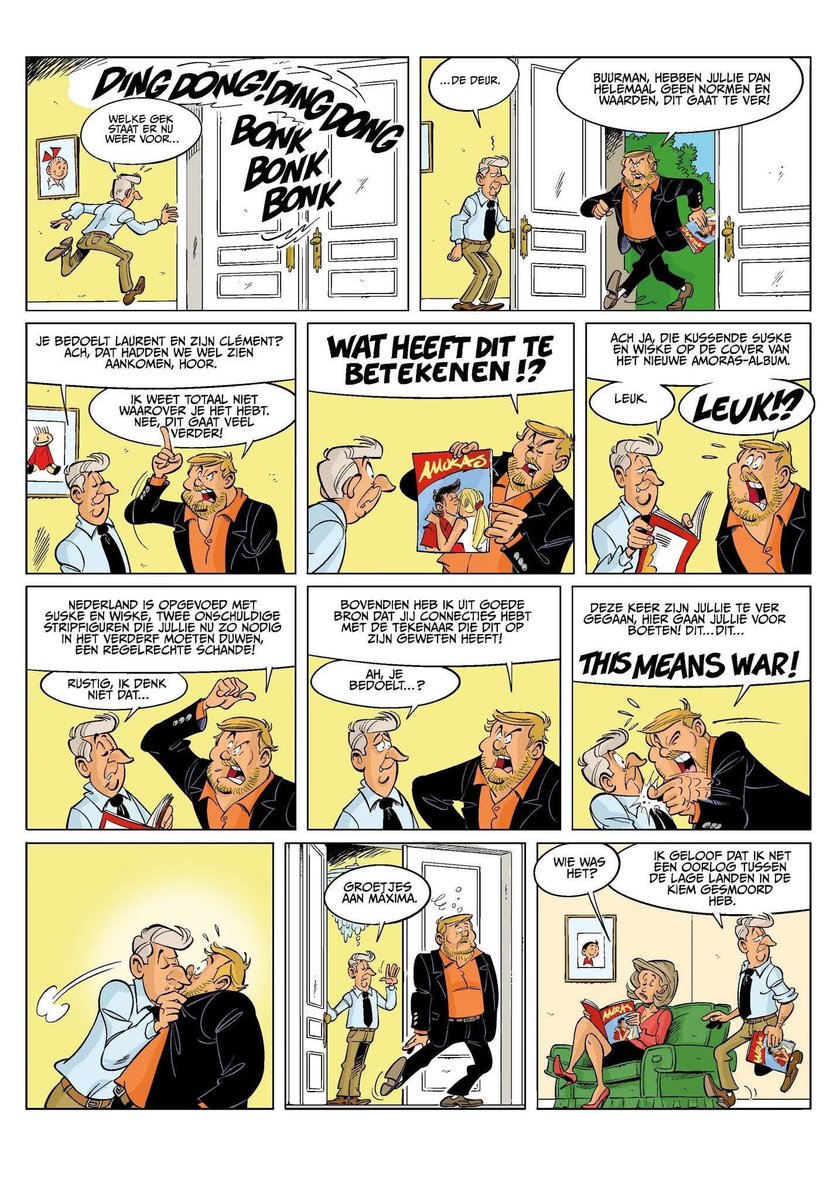De ophef rondom ‘De Kus’ werd royaal uitgemeten in de media…