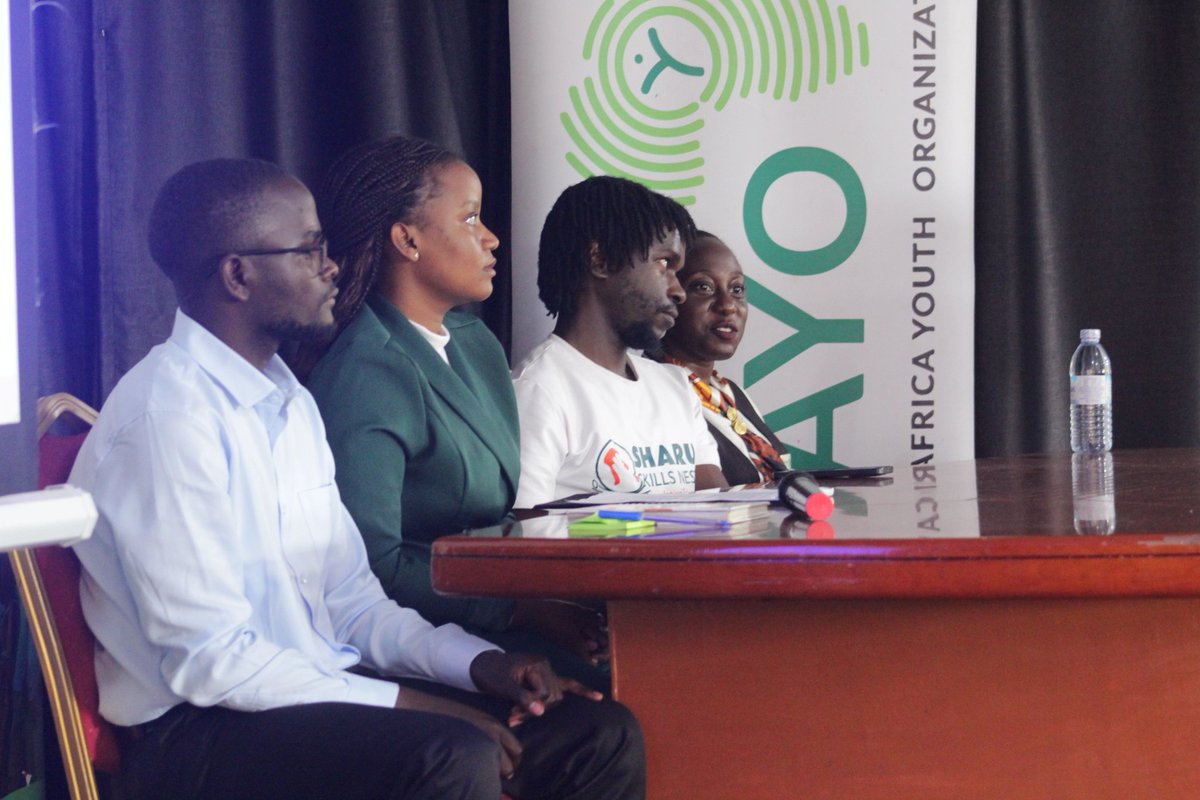GayoUganda's tweet image. Insightful conversations unfolding at the Green Skills &amp;amp; Green Jobs Lecture, Makerere!

Panelists share practical experiences on climate action and entrepreneurship.

#Sustainability #YouthLeadership #GreenJobs #EcoClubs