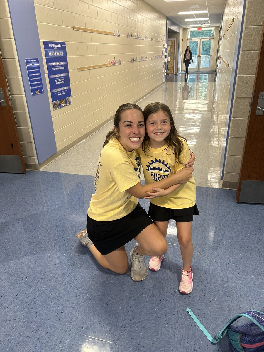 We love twinning in our <a href="/buddywalk/">buddywalk</a> shirts! <a href="/WilsonElem/">Wilson Elementary</a>