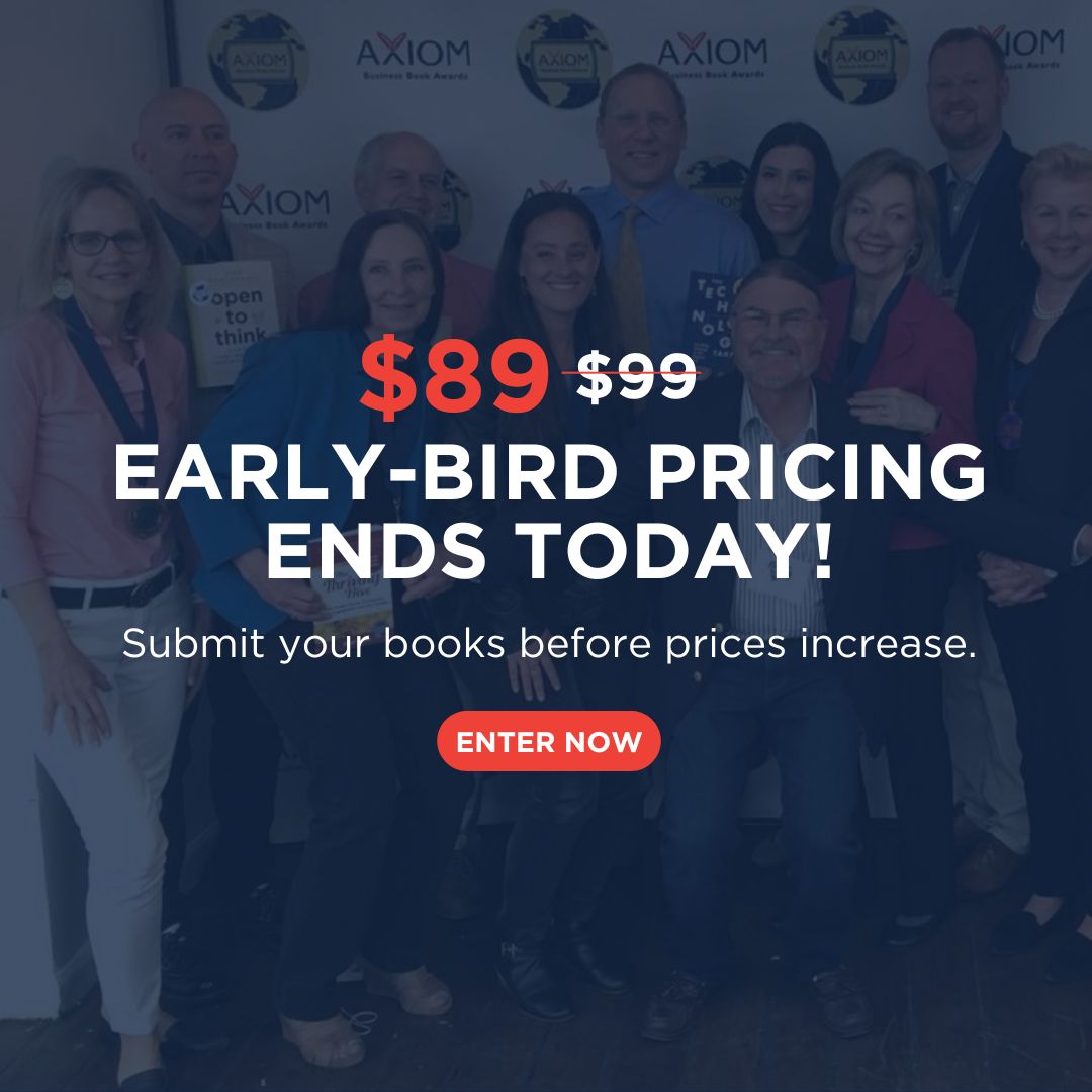 🚨 Last chance to save! 🚨

Early-bird pricing for the 2026 Axiom Awards ends tonight.

Why enter? So you can...
✔️ Save on entry fees
✔️ Gain recognition
✔️ Elevate your brand and credibility
✔️ &amp; more!

Enter now before prices increase: bit.ly/4gkXNdy