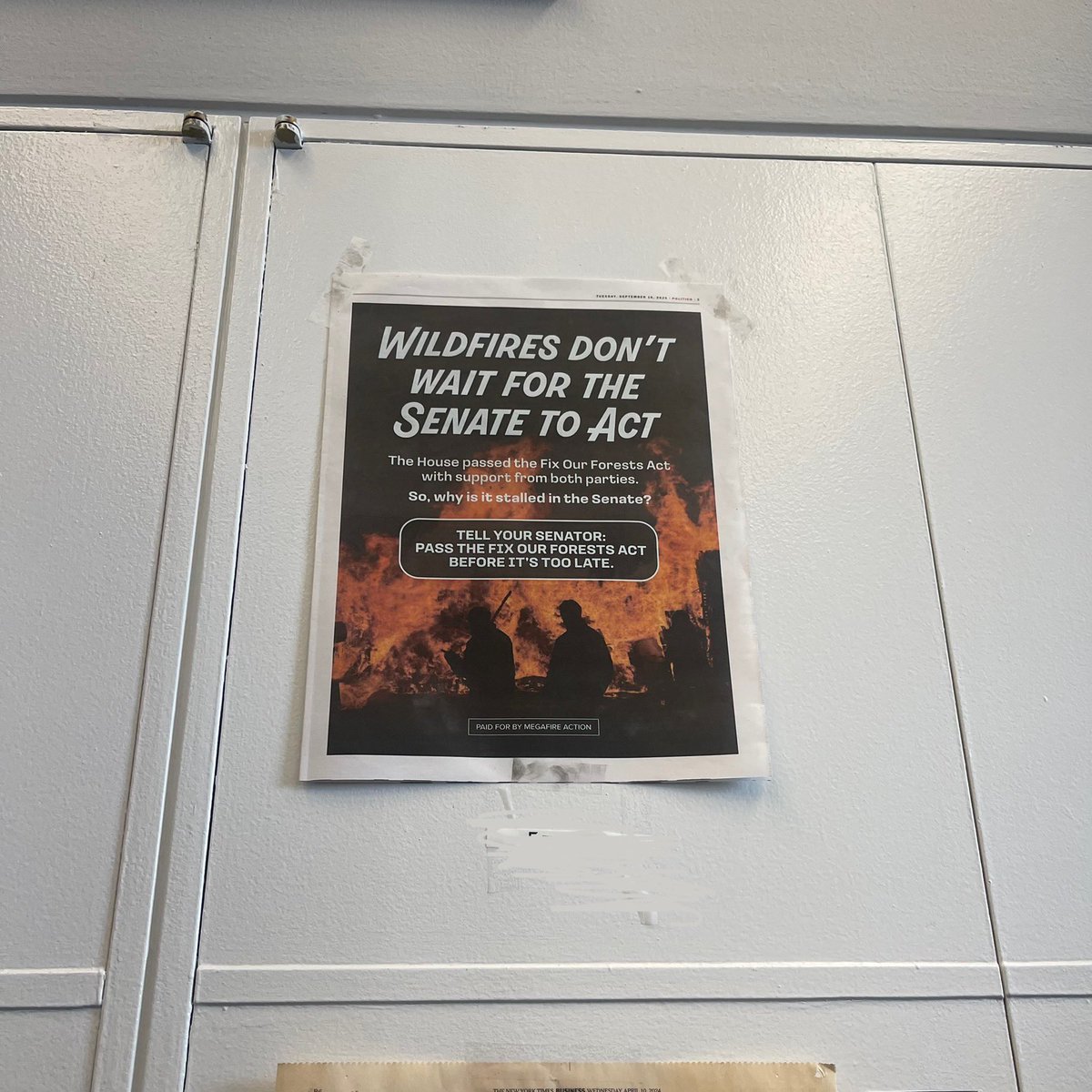 Spotted in Rayburn House Office Building