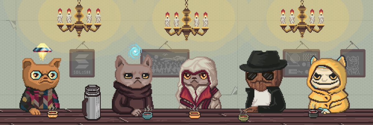 Well, I managed to get hold of a few candelabras, as well as some paintings. 🖼️🕯️

I’m glad that <a href="/cv_Krueger/">Krueger</a> and <a href="/iamwinterland/">Winterland</a>  have joined our tea party! 🍵
The plan now is to do some renovations and find more tea utensils^^

And I also hope someone will bring some treats to