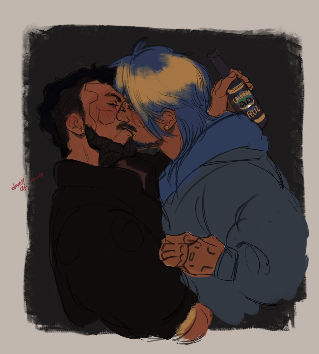 they flirted a bit too much