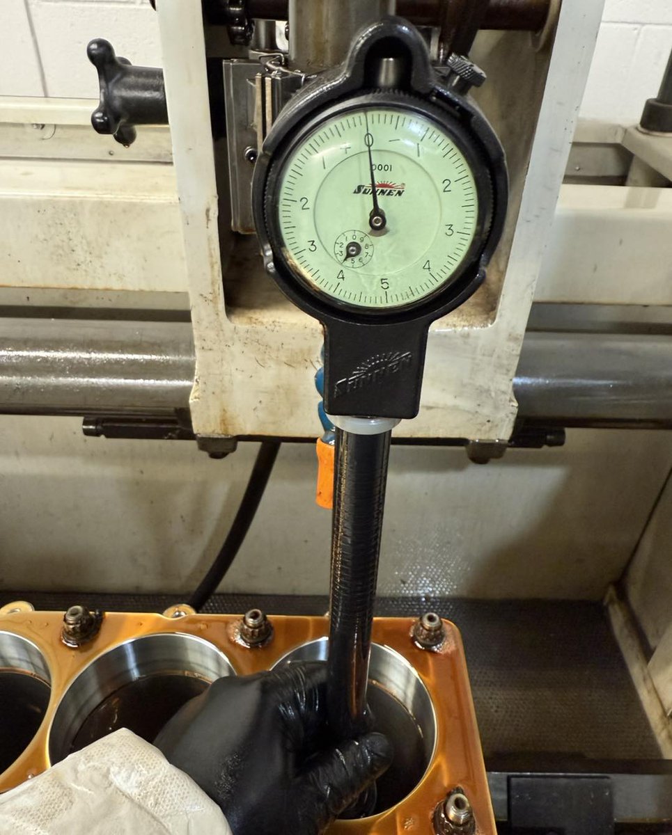 sttpracing's tweet image. Getting this circuit engines cylinders to size and the required surface finish for this application.
#sttpracing #enginemachining #enginebuilder #machineshop #surfacefinnish #sj210