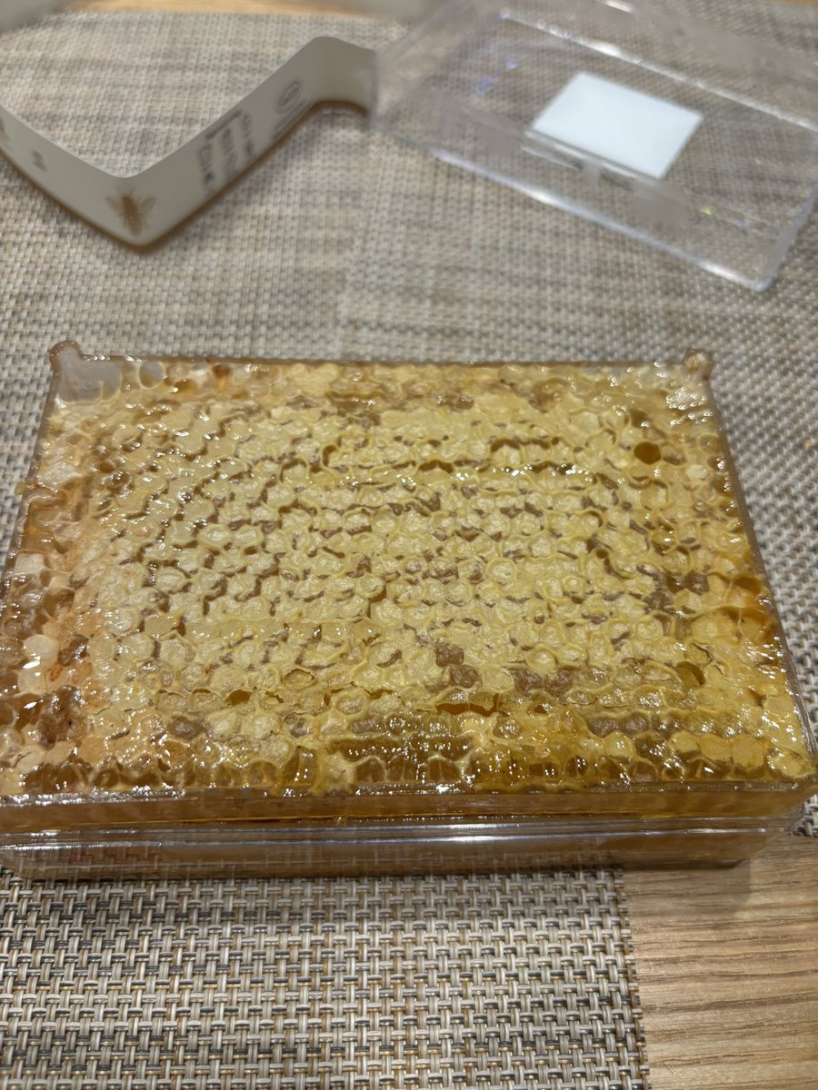 NoRock109's tweet photo. 人生で1回はやってみたかったこと
ハチミツの巣を食べることを完了
補足:ベトナムで購入、チューイングキャンディに食感が似ている、普通に美味 https://t.co/Obh507qcCv