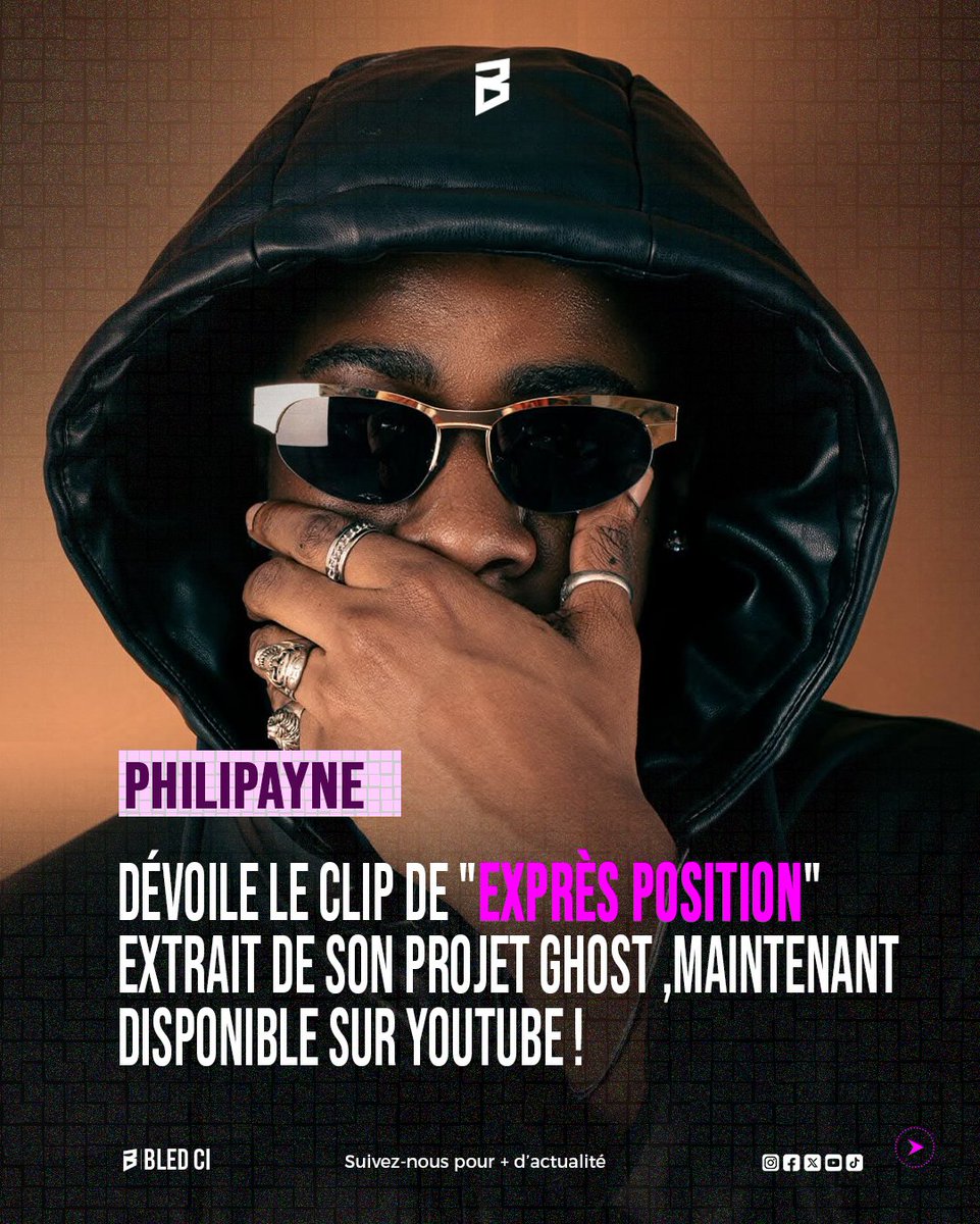 BledCi's tweet image. PHILIPAYNE dévoile le clip de "Exprès Position" extrait de son projet GHOST !
Le rappeur continue de défendre son projet avec la sortie visuelle de ce titre fort.
#fpy #tiktokcotedivoire🇨🇮tiktok225 #BledCI #philipayne #himra