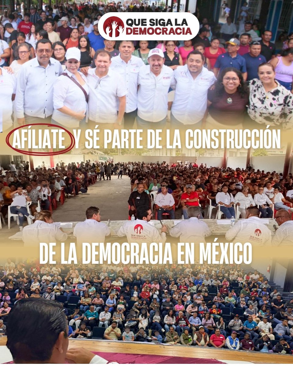 En cada rincón de México, miles de voces se unen con un mismo propósito: construir un país donde la participación ciudadana sea la base de nuestro presente y el motor de nuestro futuro.
La democracia no se hereda, se construye día a día, hombro con hombro, con la convicción de