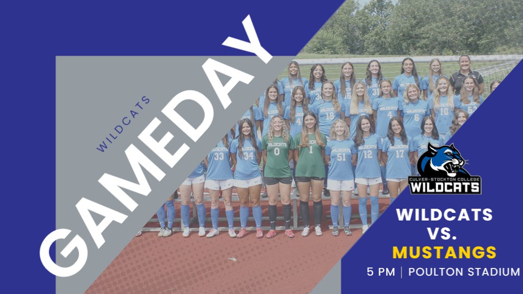 W⚽️ Game Day for <a href="/CSCwomensoccer/">C-SC Women's Soccer</a> at home vs. Mount Mercy University. Kickoff slated for 5 p.m. at Poulton Stadium. Come out and cheer on the Wildcats.

Watch: tinyurl.com/mthcmfx2
Live Stats: tinyurl.com/mr3nemxk

#HeartWSOC #NAIAwsoc #GoWild