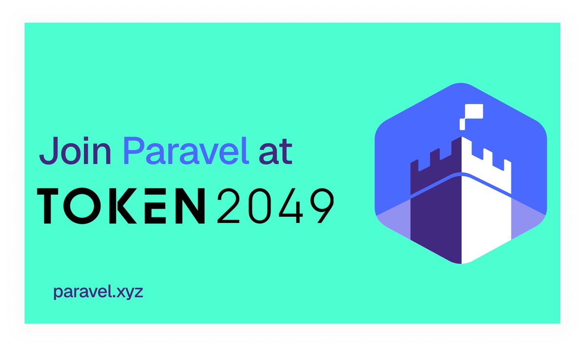 ParavelDAO's tweet image. Paravel will be at #TOKEN2049 Singapore 2025! Join us at our exclusive side event on Oct 1 for insights on DeFi, agentic finance, and more! luma.com/de8u8h7m
#Web3 #Crypto