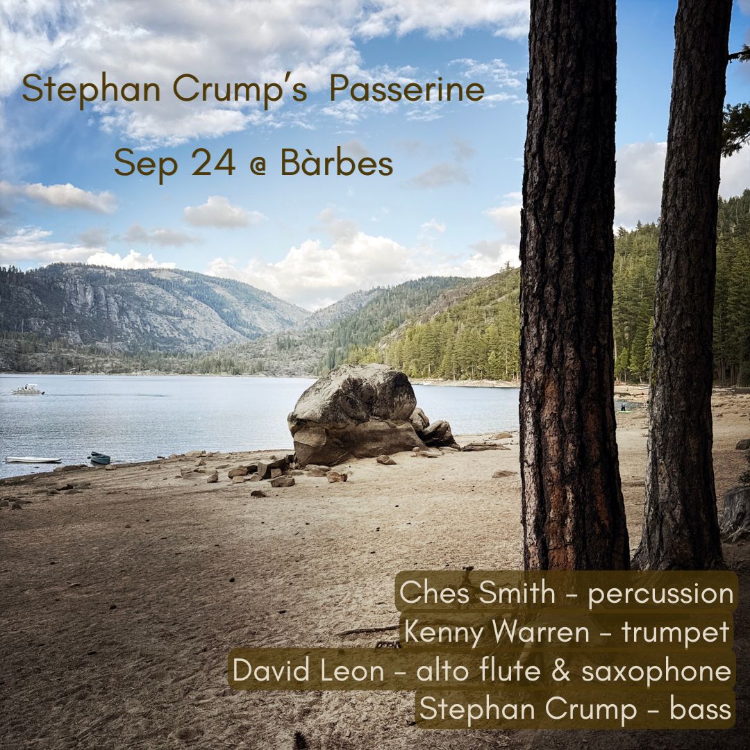 join us for one set at 8pm on Sep 24 <a href="/barbestweets/">BarbesBrooklyn</a> with <a href="/ChesSmith1/">Ches Smith</a> <a href="/kennydotwarren/">Kenny Warren</a> <a href="/davidleonsmusic/">David Leon</a>