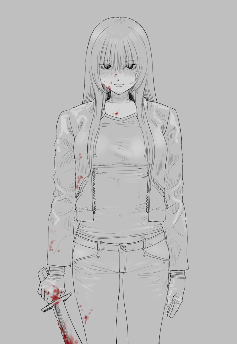 이것도 꿈꾸고나서 그린건데 내용이 
여자킬러가 내가 외출한 사이에 다 x여서 복수할려고 그 킬러 집단에 들어간거였음
거기서 사람 못 x이고 아무것도 못하니까 동료들이 꺼지라고 했는데 여자는 계속 데리고 다님 그리고 같이 다니다가 내가 여자 좋아하게 됐는데 그게 고통스러워서 괴로워하는