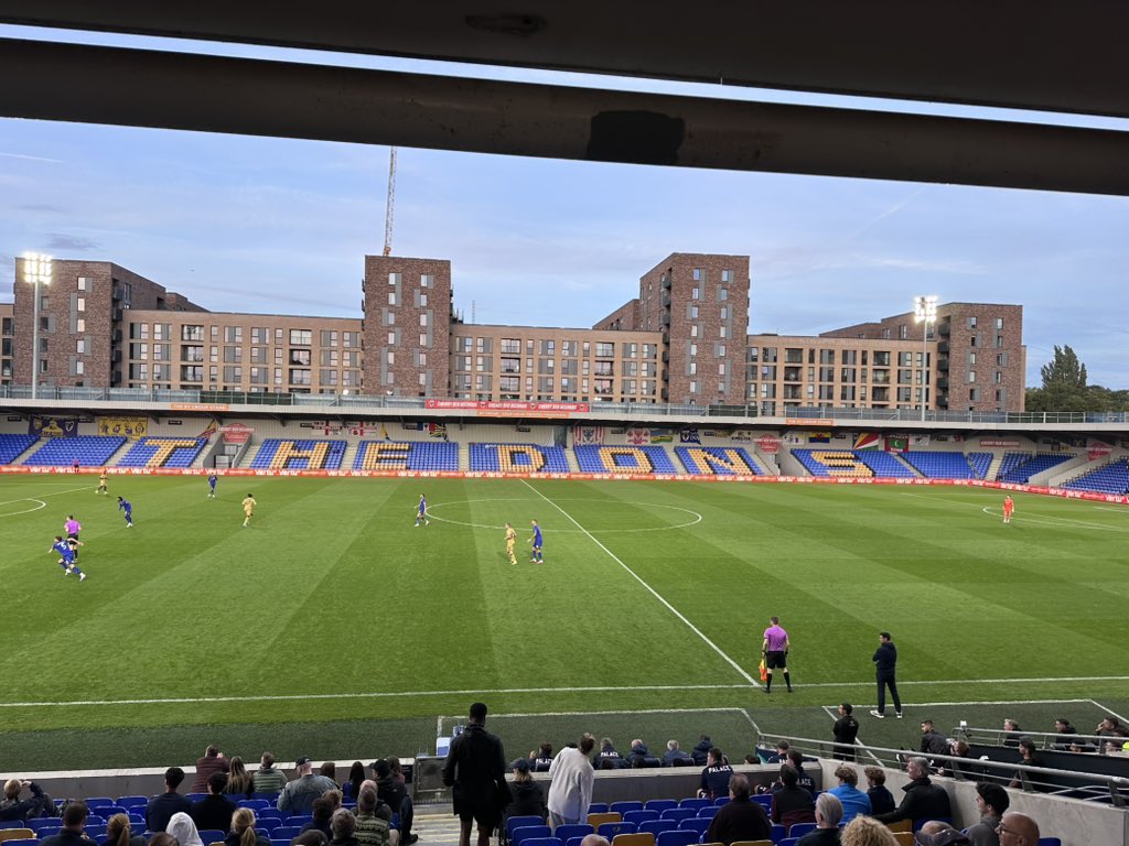 Game 36 of 25/26
Ground 552
Another League One ground ticked off in <a href="/AFCWimbledon/">AFC Wimbledon</a>. A very modern ground with a lot of images to do with the club’s history. #groundhop #groundhopping