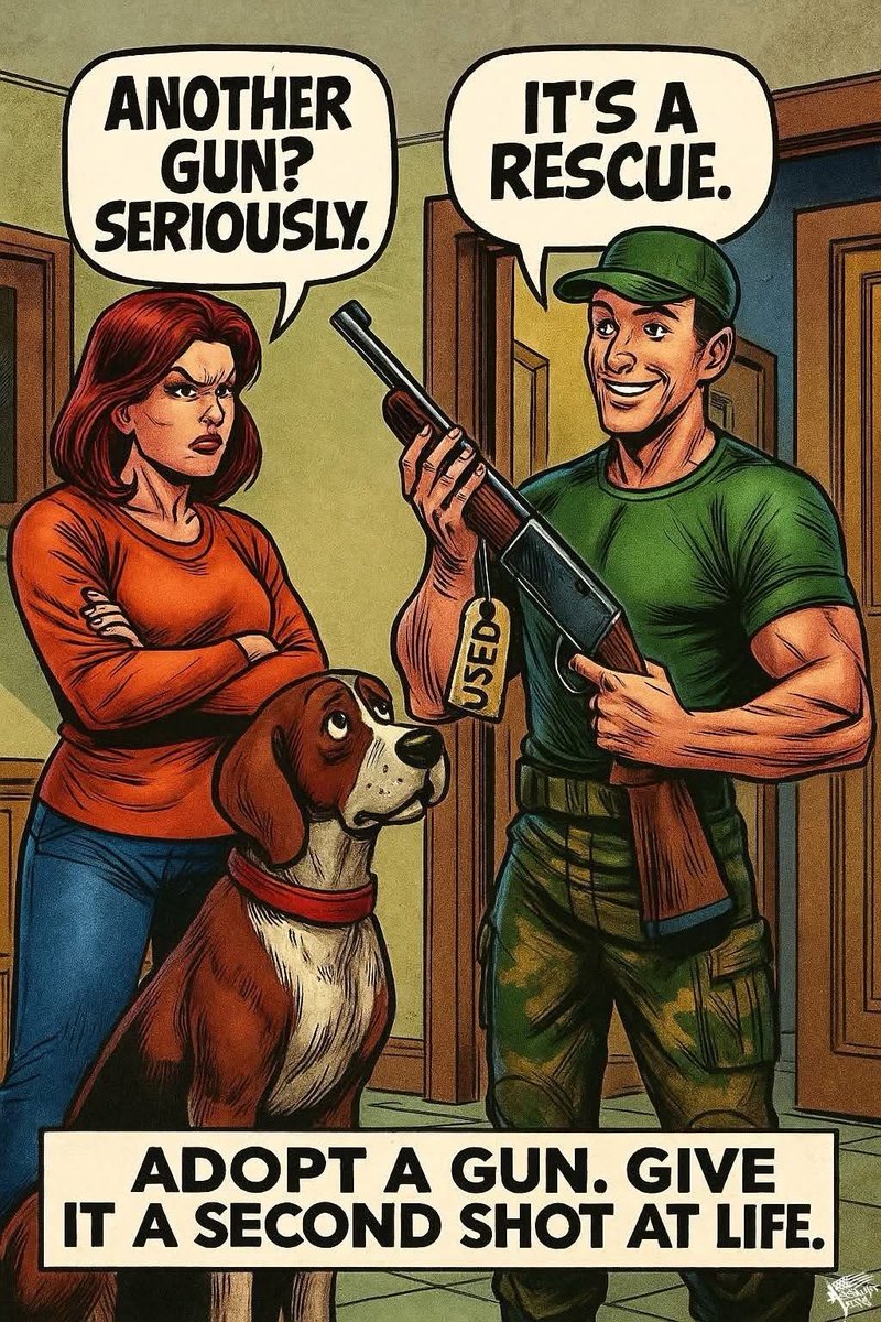 GunsClassifieds's tweet photo. Be kind. Adopt a gun. https://t.co/Gf5qxjgIua