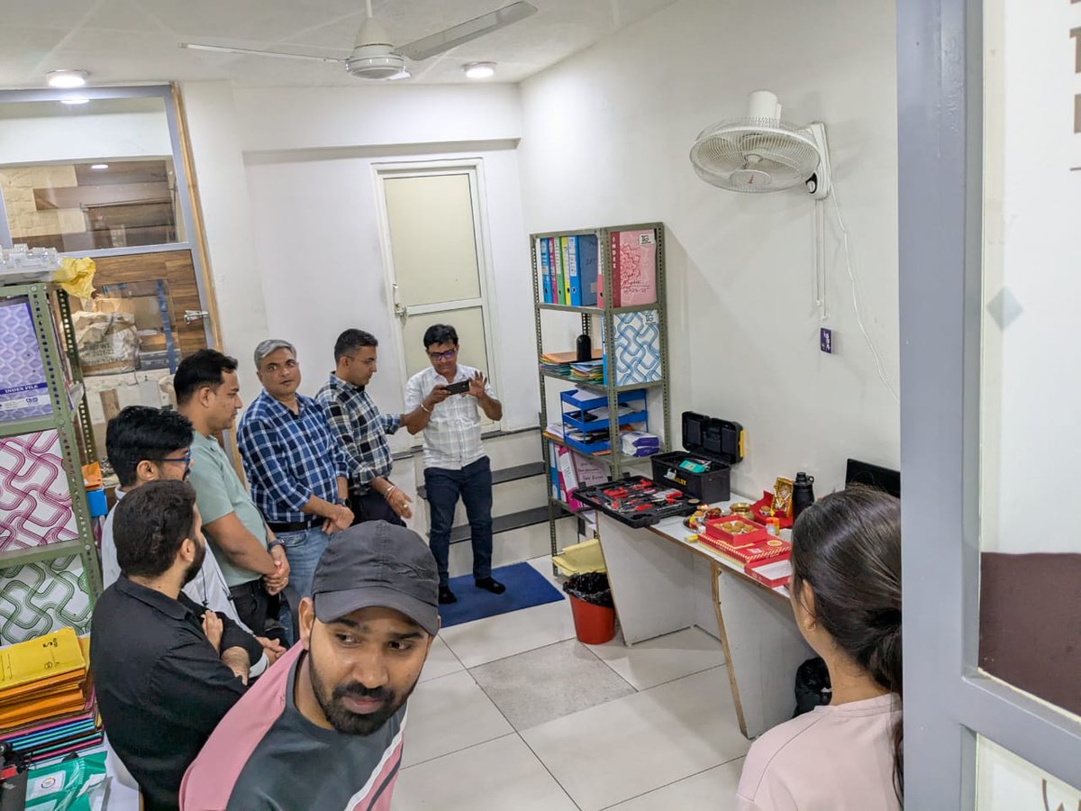 Solar91india's tweet image. At Solar91, we honor the divine architect Lord Vishwakarma, this Vishwakarma Pooja, our teams across multiple sites came together to perform rituals, seeking blessings for strength, precision, and progress in our work.

#solar91 #vishwakarmapooja #cleanenergy #sustainability