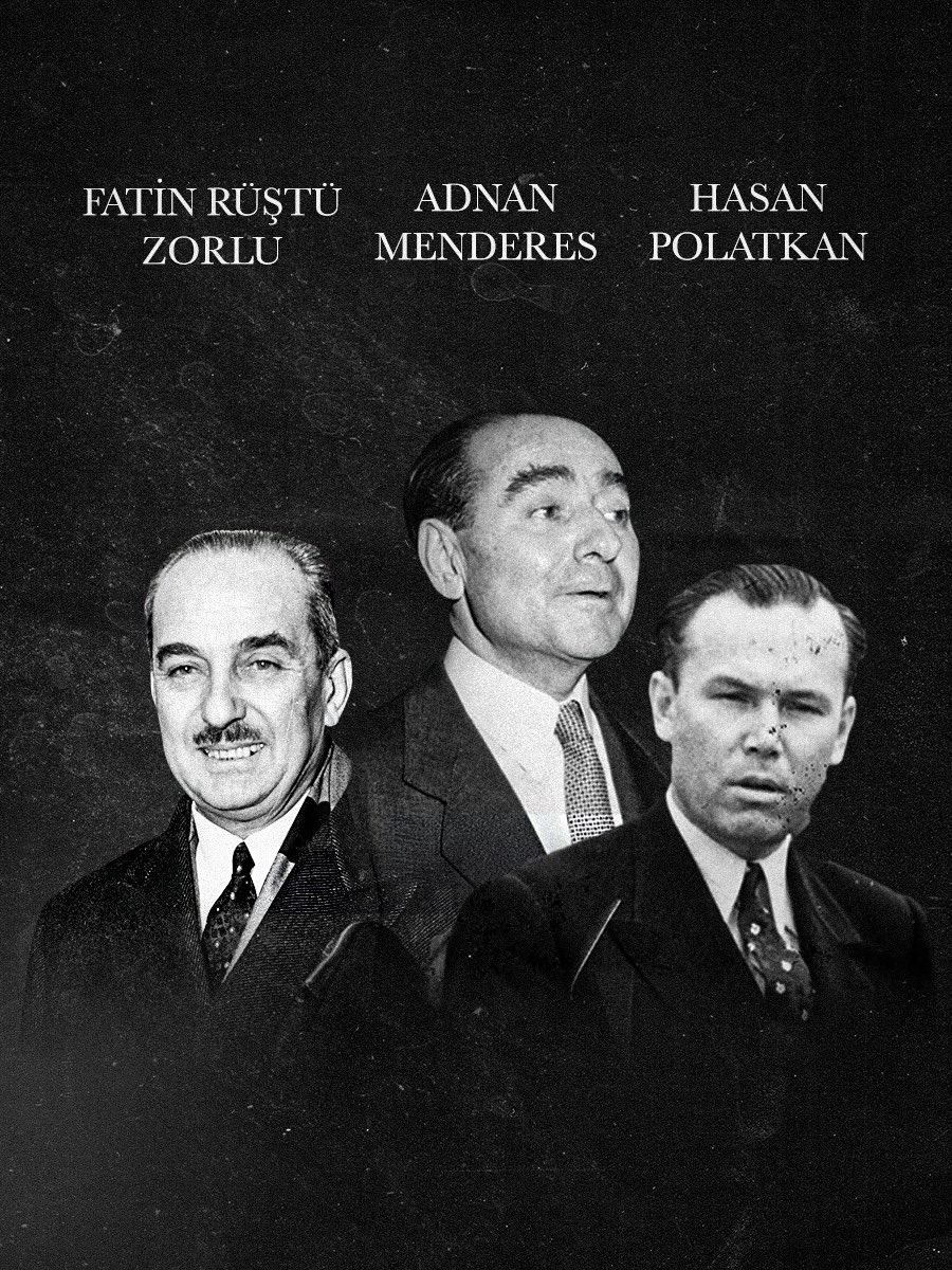 Demokrasi tarihimizin en kara sayfalarından biri olan 17 Eylül 1961’de; millet iradesini yok sayan darbeci zihniyetin kurduğu sözde mahkemelerde hukuktan ve adaletten uzak yargılamalar sonucunda idama mahkûm edilip infaz edilen millî iradenin kahramanları Başbakan Adnan Menderes,