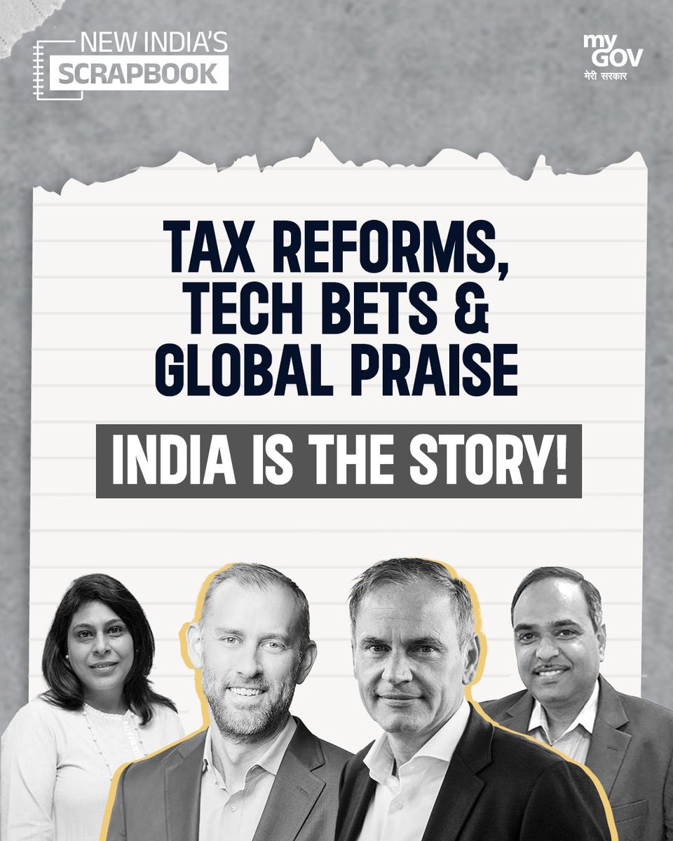 hciyaounde's tweet image. Croissance de l'Inde, confiance mondiale en perspective !

Des réformes fiscales aux paris technologiques, des éloges mondiaux à la confiance des investisseurs, l'Inde est l'histoire qui façonne l'avenir.

@mygovindia
#NewIndiaScrapbook 
#NewIndia 
#Scrapbook