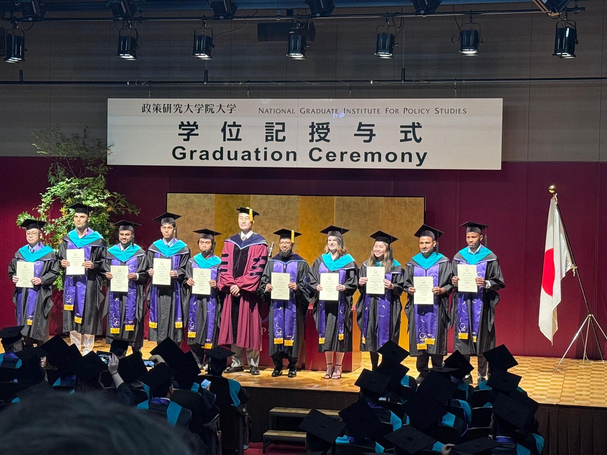 UbaloziJapan's tweet image. The Embassy participated in the 2025 Graduation Ceremony of the National Graduate Institute for Policy Studies (GRIPS), where three Tanzania students proudly graduated with Master’s degrees in Public Policy and the Public Finance (Tax) Program. This milestone shows Tanzania&apos;s…