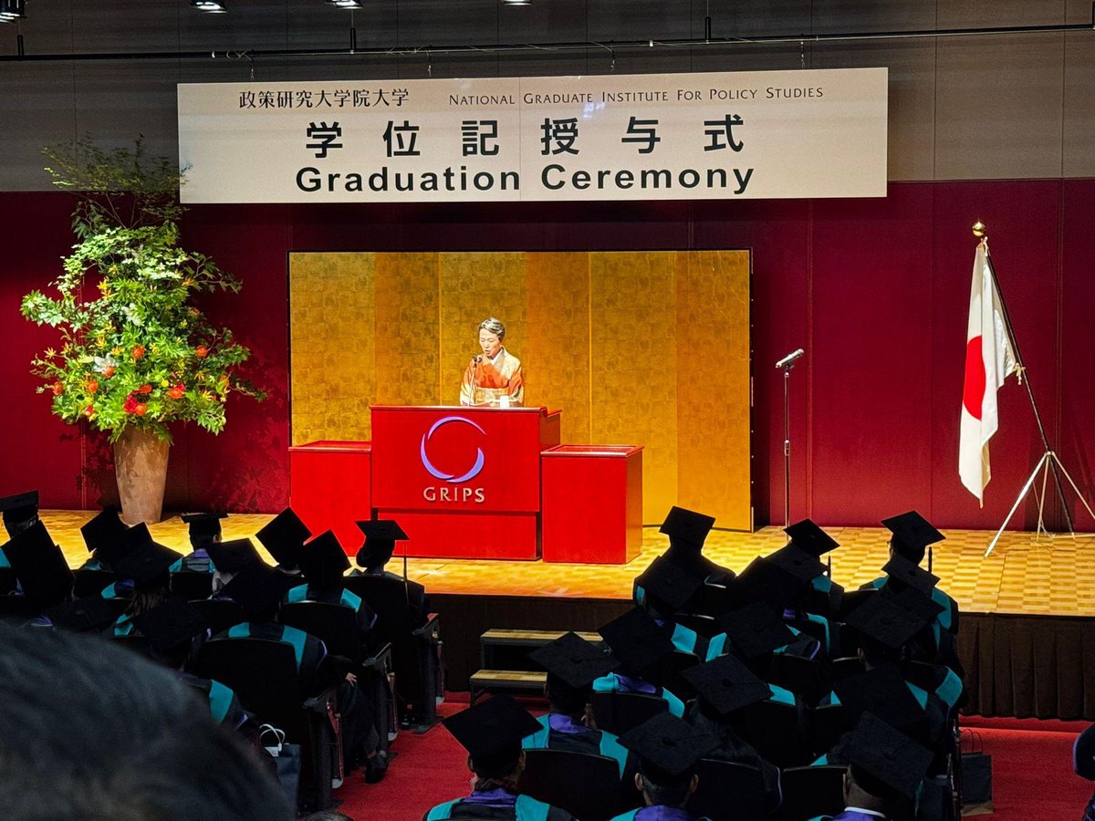 UbaloziJapan's tweet image. The Embassy participated in the 2025 Graduation Ceremony of the National Graduate Institute for Policy Studies (GRIPS), where three Tanzania students proudly graduated with Master’s degrees in Public Policy and the Public Finance (Tax) Program. This milestone shows Tanzania&apos;s…