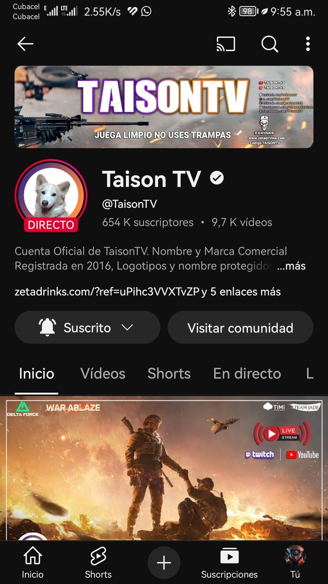 DivieRosello's tweet photo. @TaisonTV https://t.co/Z5fhYQPZRe