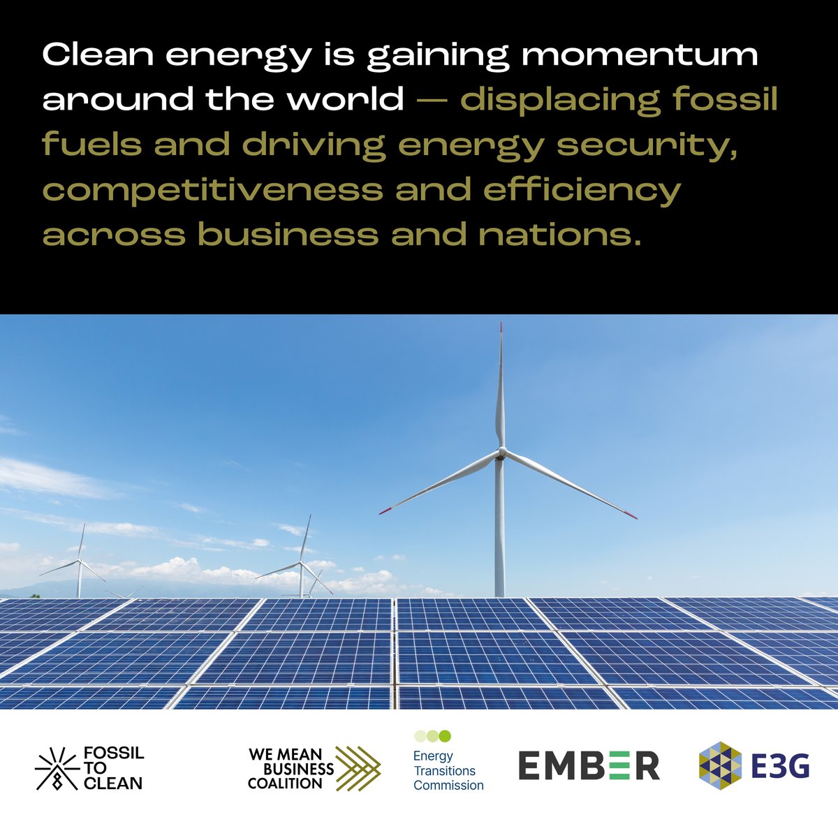 BrandonPytel's tweet photo. Clean energy is driving energy security, competitiveness and efficiency across business and nations​. It’s also displacing fossil fuels. 

That’s according to a new analysis by @WMBtweets @ember_energy @etc_energy @e3g  #ClimateWeekNYC #FossilToClean https://t.co/1dKD9e35WO https://t.co/id4Qevr3Aw
