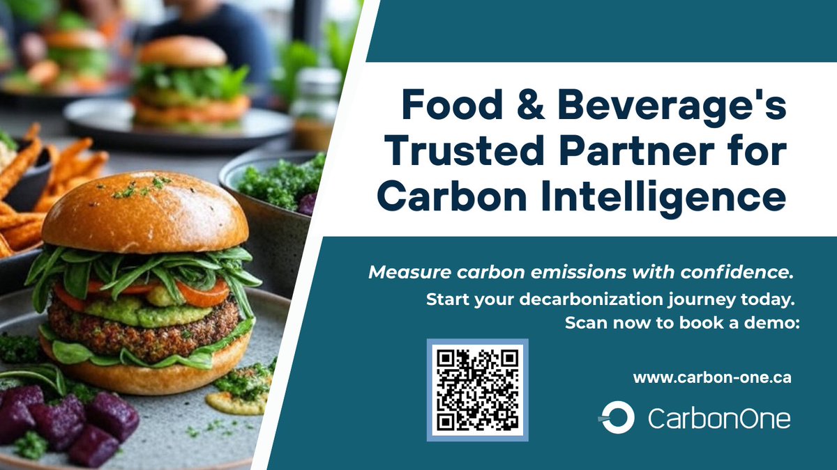 Meet our Associates -
PBFC member <a href="/CarbonOne_ca/">CarbonOne</a> is a carbon intelligence platform that helps companies understand their carbon emissions and take meaningful steps toward real impact. Track, analyze, and optimize emissions with a platform designed for food &amp; beverage companies, to