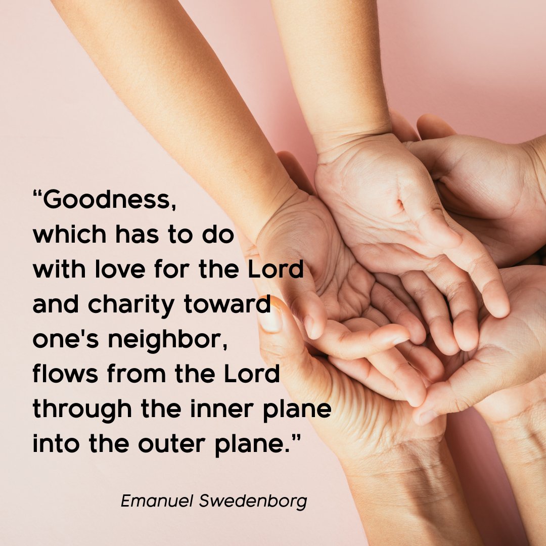 Thought for the day, from Swedenborg’s “Secrets of Heaven” section 6027  #SpiritualWisdom #DailyInspiration #FaithAndLove