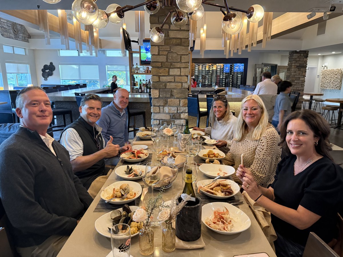 EagleBrookCC's tweet photo. The Seafood Boil was a true feast — overflowing with flavor, laughter, and great company. We’re so glad so many of you could join us for this delicious tradition!

#EagleBrookCountryClub #EagleBrookCC #EBCC #ArcisGolf #GenevaIL #SeafoodBoil #ClubDining #EBCCEvents https://t.co/twCbMPsXHX