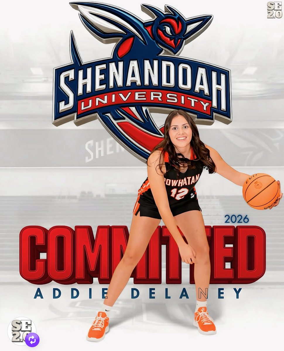 Addie Delaney (@addiedelaney12) on Twitter photo So excited to announce my commitment to Shenandoah University!
None of this would have been possible without my family’s support, and the coaches and teammates who believed in me.
Thank you @suhornetswbb, <a href="/CoachKraftSU/">Melissa Kraft</a> and Coach Tessa for this incredible opportunity! So excited to announce my commitment to Shenandoah University!
None of this would have been possible without my family’s support, and the coaches and teammates who believed in me.
Thank you @suhornetswbb, <a href="/CoachKraftSU/">Melissa Kraft</a> and Coach Tessa for this incredible opportunity!