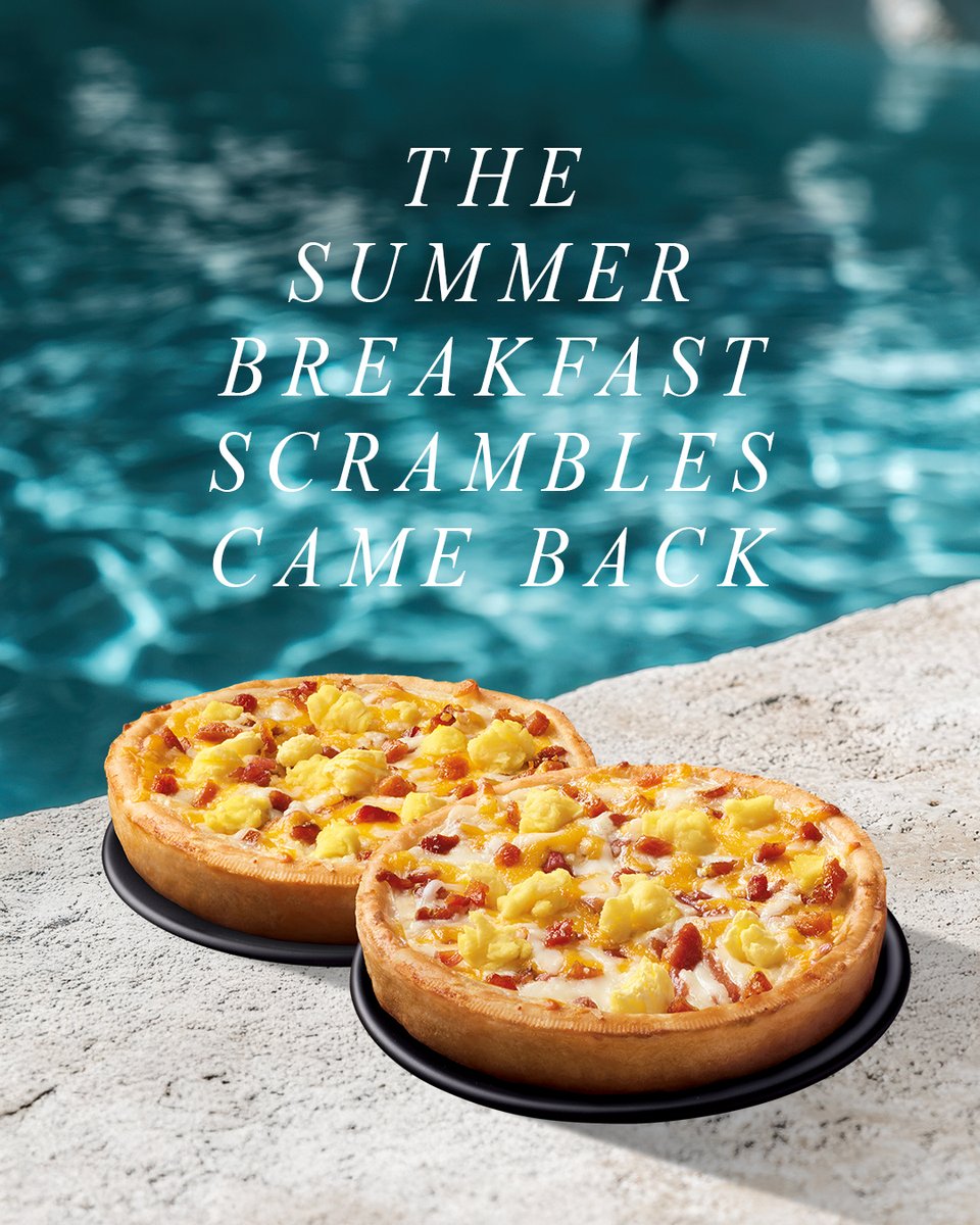 Even in a crowded room, we'd only look for breakfast scrambles
