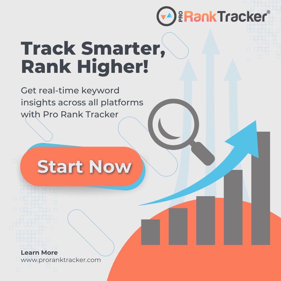ProRankTracker's tweet image. Struggling to keep up with Google’s updates?

✔️ Fastest to adapt to Google updates

✔️ Daily Top 100 rankings for your websites

✔️ Unmatched reliability with rank tracking at our core

✔️ Best-value pricing

START NOW: 👉 proranktracker.com

#searchengineoptimization
#SEO