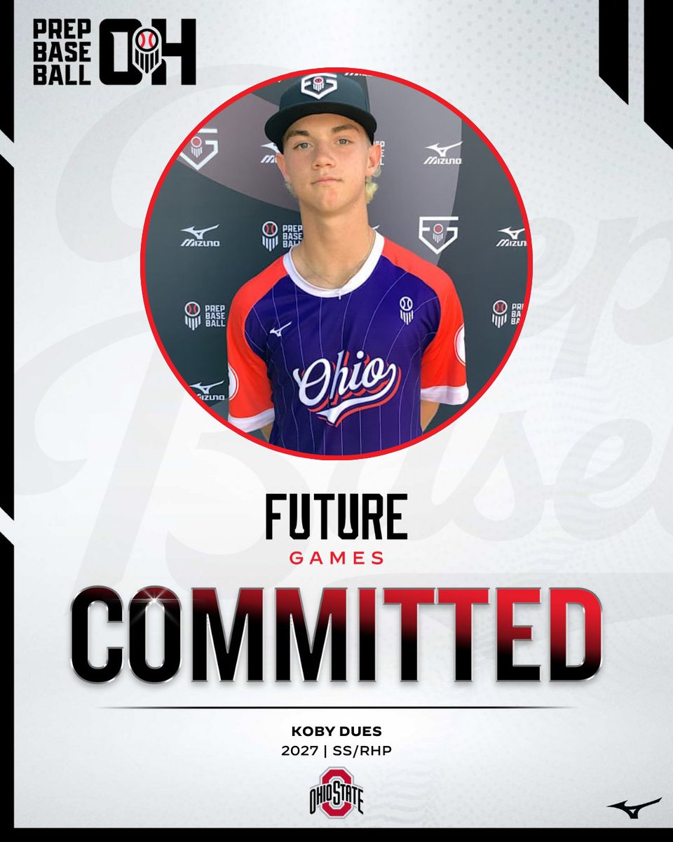 Prep Baseball Ohio (@prepbaseballoh) on Twitter photo โ27 SS/RHP Koby Dues (Butler HS) commits to Ohio State
Commit No. 5 from Team Ohioโs #PBFG25 squad.
๐คProfile: loom.ly/40YldSk
<a href="/KobyDues/">Koby Dues</a> | <a href="/butler_baseball/">Butler Baseball</a> | <a href="/CincyLegends27/">Legends Scout 2027</a> | <a href="/OhioStateBASE/">Ohio State Baseball</a> | <a href="/prepbaseball/">Prep Baseball</a> | <a href="/ShooterHunt/">Shooter Hunt</a> โ27 SS/RHP Koby Dues (Butler HS) commits to Ohio State
Commit No. 5 from Team Ohioโs #PBFG25 squad.
๐คProfile: loom.ly/40YldSk
<a href="/KobyDues/">Koby Dues</a> | <a href="/butler_baseball/">Butler Baseball</a> | <a href="/CincyLegends27/">Legends Scout 2027</a> | <a href="/OhioStateBASE/">Ohio State Baseball</a> | <a href="/prepbaseball/">Prep Baseball</a> | <a href="/ShooterHunt/">Shooter Hunt</a>