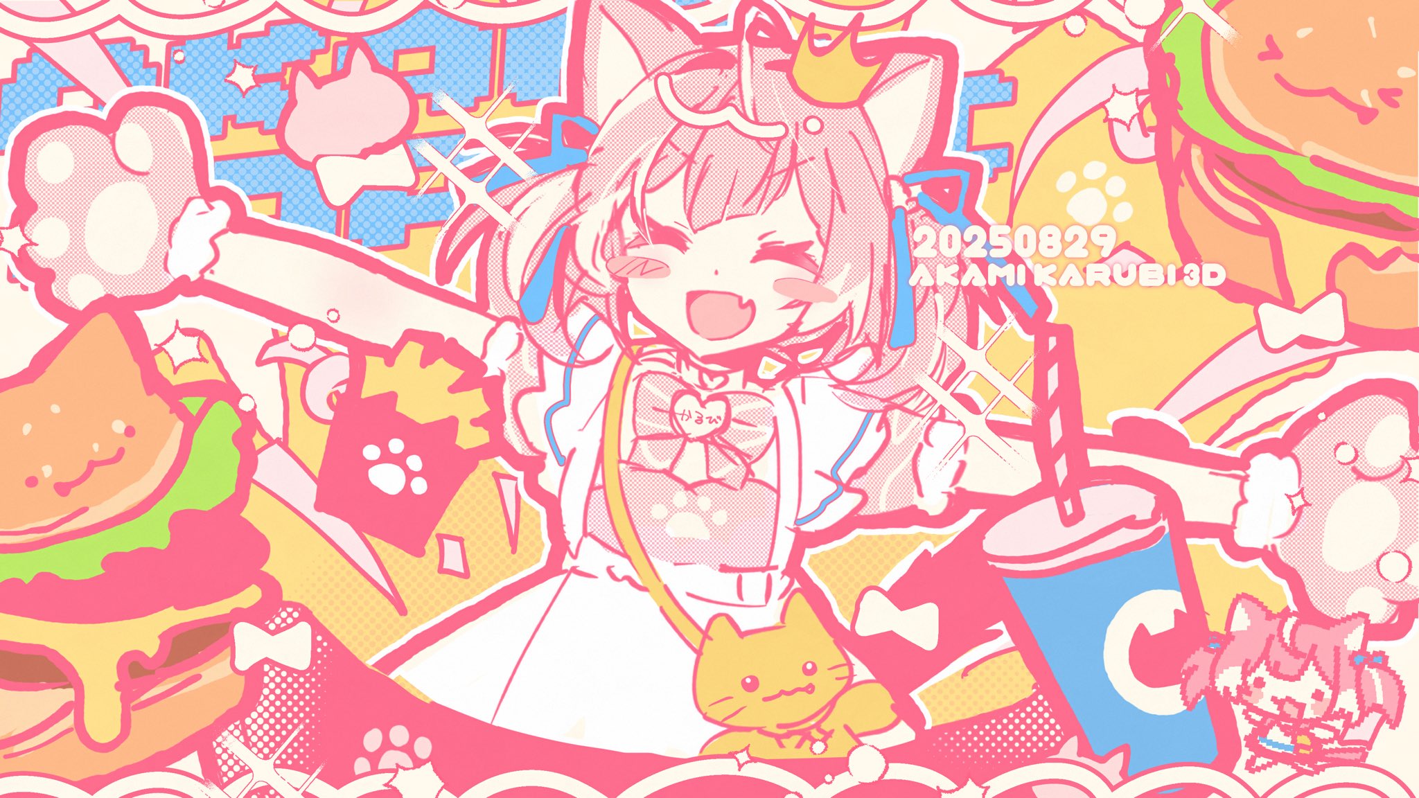 ◆クラウンの少年◆手描きイラスト ◇クラウンの少年◇手描きイラスト esk（いーえすけー