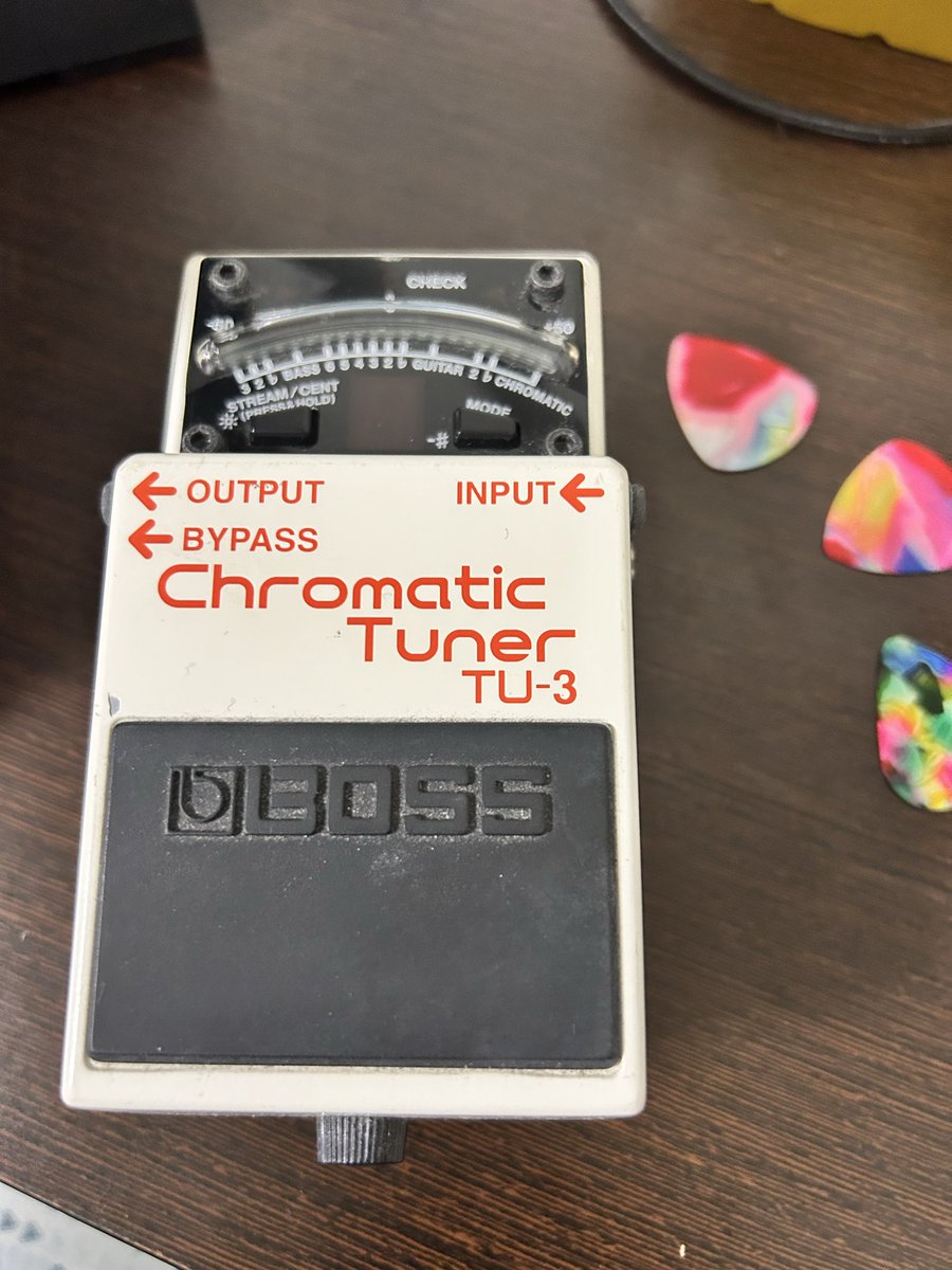 このタイミングでペダルと共に買った記憶が掘り起こされた。
ナイスタイミングすぎて、過去の自分に感謝