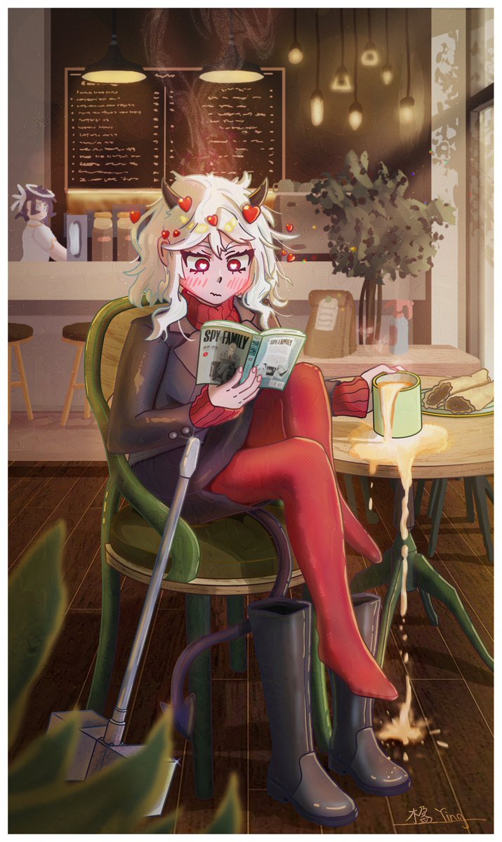 Commission Modeus 

commission from a friend,also proving that i can also draw human...or devils?

#Helltaker 
#Modeus