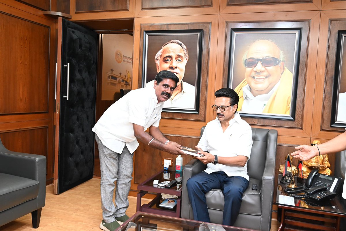agasthi76's tweet image. Birthday Wishes from Honorable @CMOTamilnadu @mkstalin
