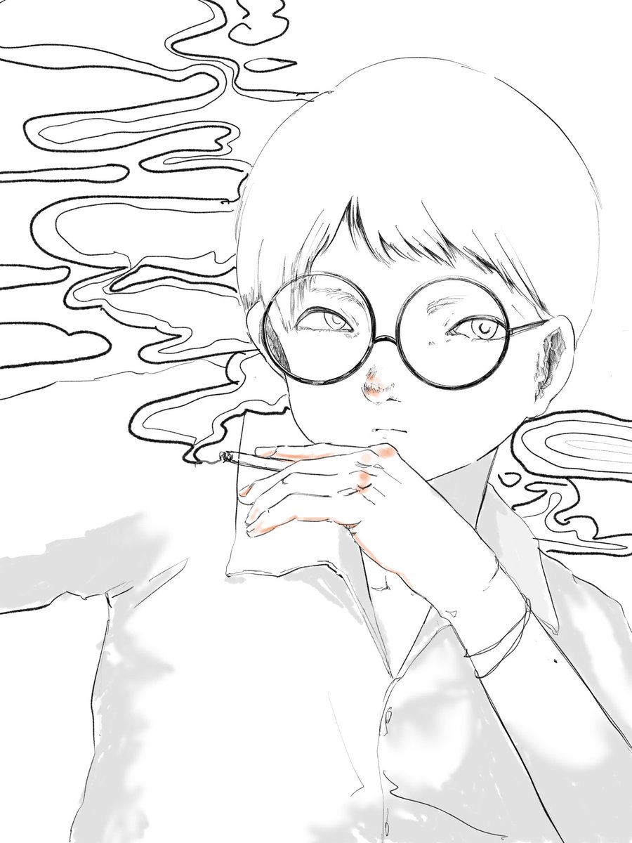 pinballs0000's tweet photo. ぬぬぬぬ進捗
 #イラスト好きな人と繋がりたい  
#絵描きさんと繋がりたい  #OC https://t.co/S3aZWjnIqJ