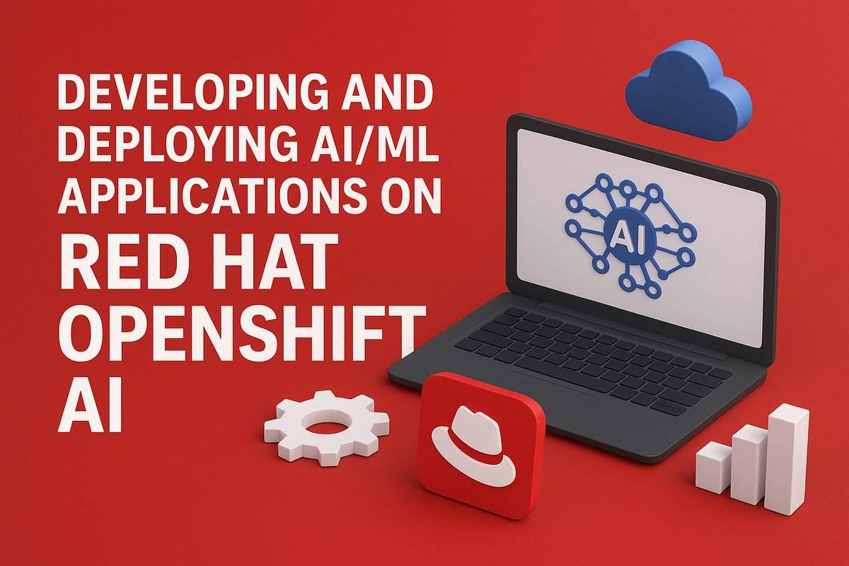 hawkstack_tech's tweet image. ๐ Build smarter apps with AI267!
Learn to develop, train & deploy AI/ML models on Red Hat OpenShift AI - scalable, secure & enterprise-ready.
๐ฉโ๐ป Upskill today & power tomorrowโs innovations!
lnkd.in/g7QSNA7V